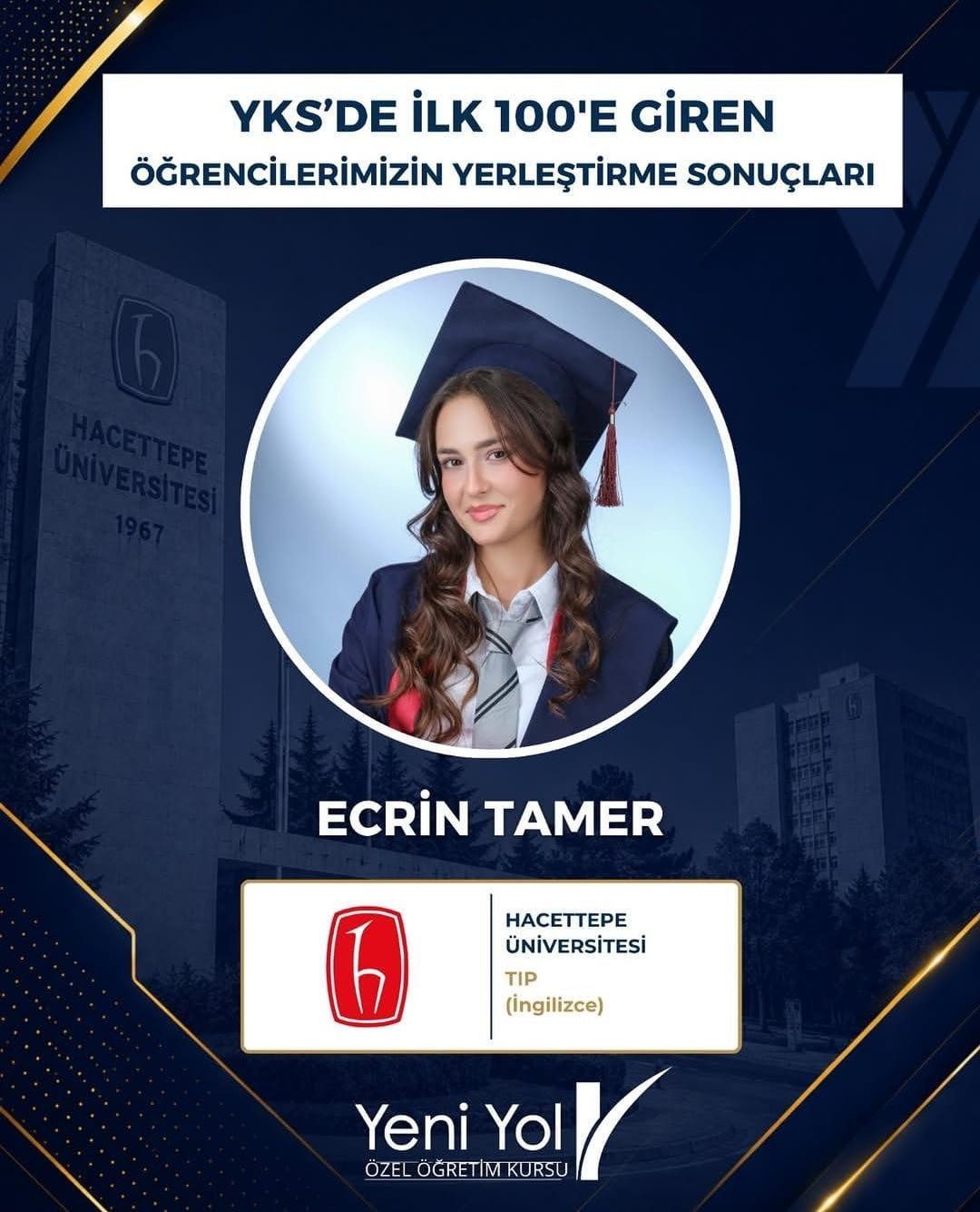Ecrin Tamer — Hacettepe Üniversitesi Tıp Fakültesi